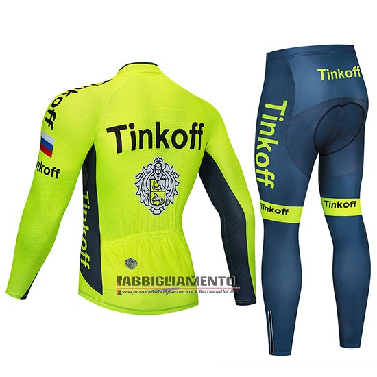 Abbigliamento Tinkoff 2020 Manica Lunga e Calzamaglia Con Bretelle Giallo - Clicca l'immagine per chiudere